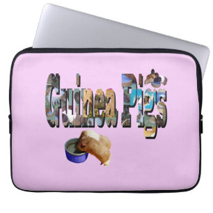 Guinea Pigs Is The Word, Laptop Sleeve