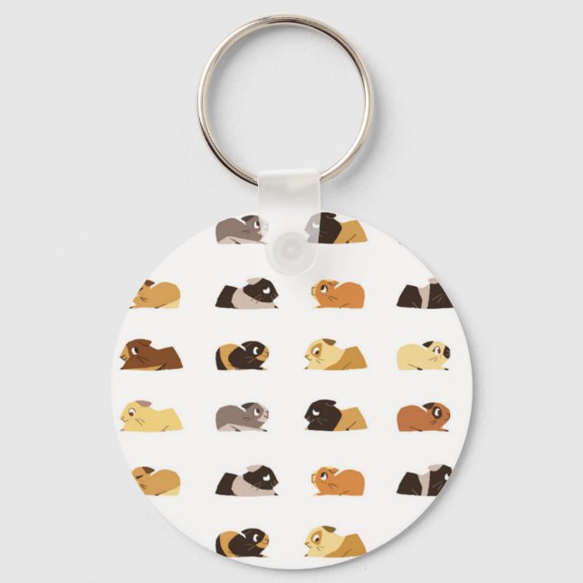 Guinea pigs key ring (Front)
