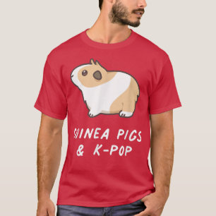 Guinea Pigs & KPop Cute Rodent Pet Kawaii Lover Ae T-Shirt