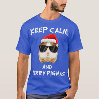 Guinea Pigs Merry Pigmas Christmas Cap Gift Idea  T-Shirt