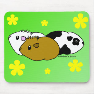 Guinea Pigs Mouse Mat