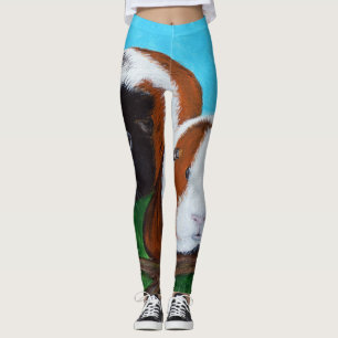 Guinea Pigs Painting Leggings