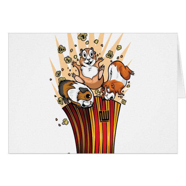 Guinea Pigs Popcorn (Front Horizontal)