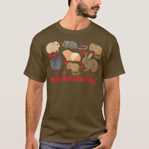 Guinea Pigs Valntin'e Day Guinea pig  T-Shirt