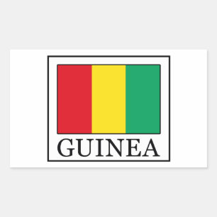 Guinea Rectangular Sticker