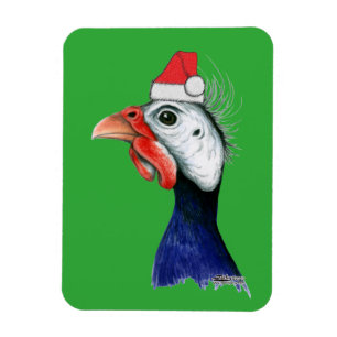 Guinea Santa Claus Magnet