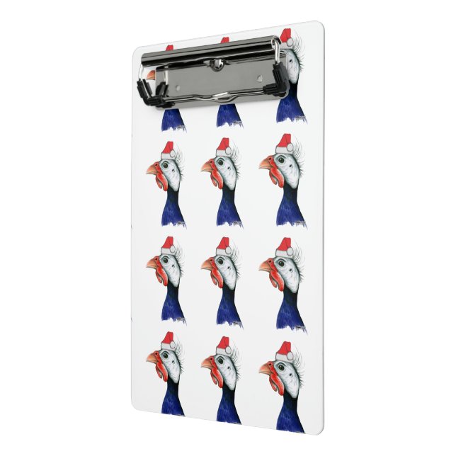 Guinea Santa Claus Mini Clipboard (Angled2)