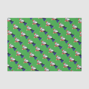 Guinea Santa Claus Tissue Paper