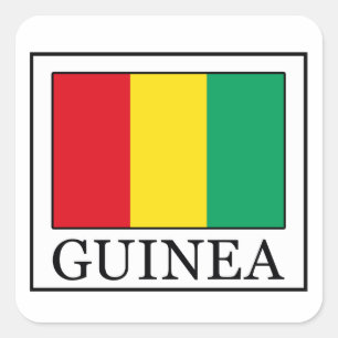 Guinea Square Sticker