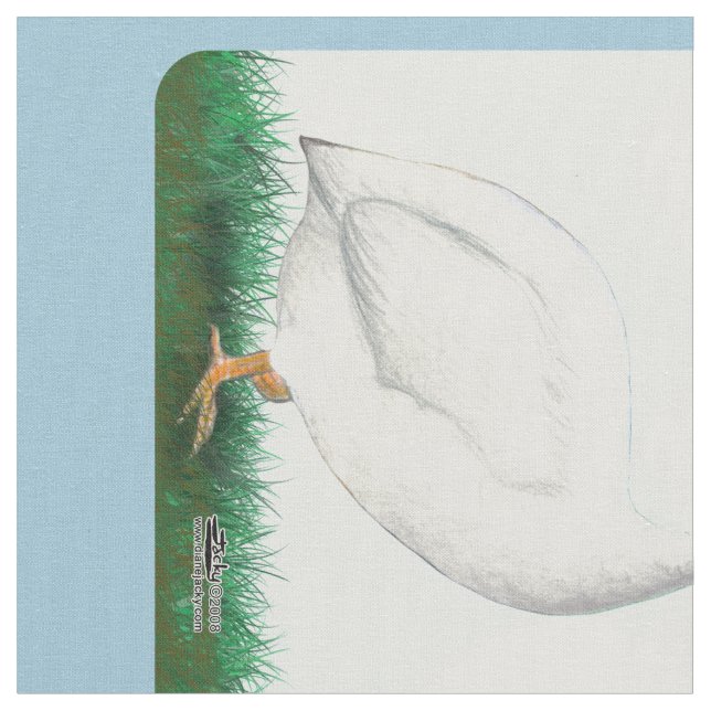 Guinea White Fabric (Close Up)