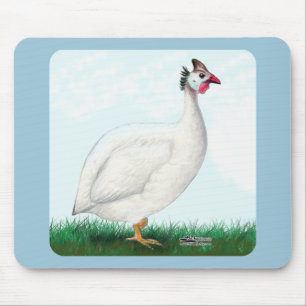 Guinea White Mouse Mat