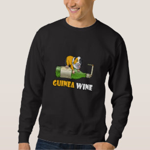 Guinea Wine Pig Alcohol Beer Booze Festival Sweatshirt