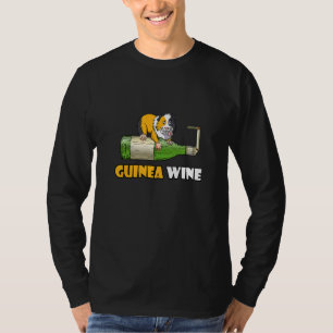 Guinea Wine Pig Alcohol Beer Booze Festival T-Shirt