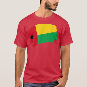 Guinean Flag Guinea Bissau 686 T-Shirt