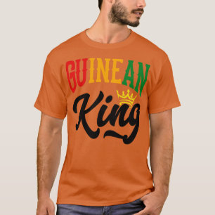 Guinean King Guinea Guinean Guinea Flag1 T-Shirt