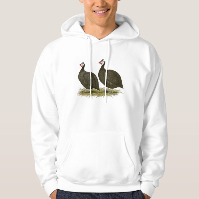 Guineas:  Chocolate Hoodie (Front)
