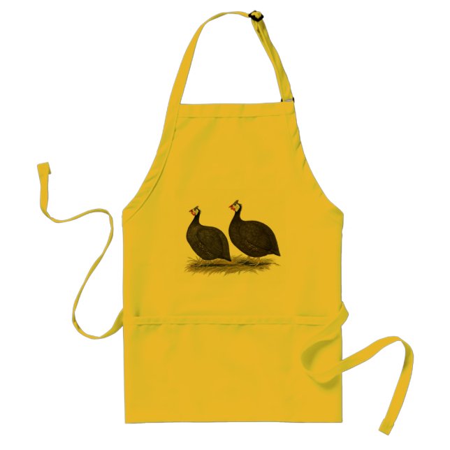 Guineas:  Chocolate Standard Apron (Front)
