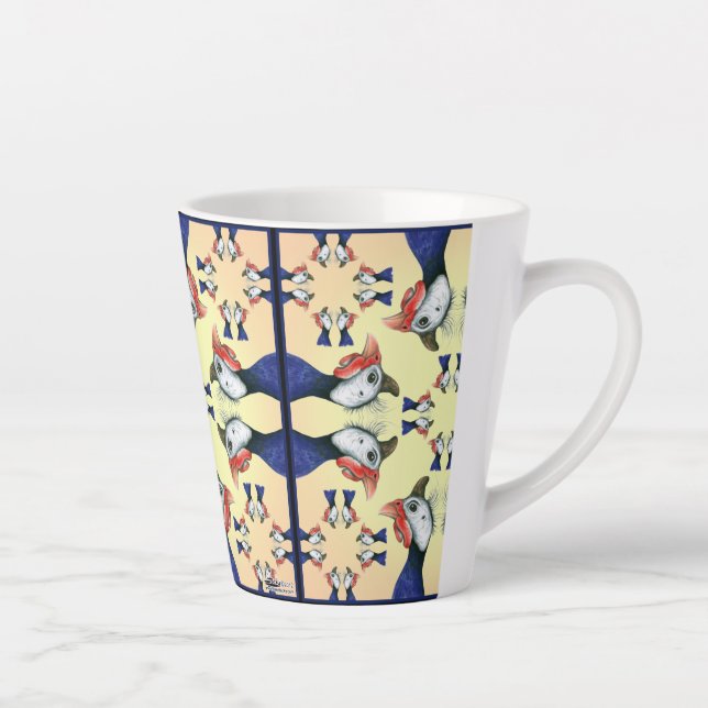 Guineas Everywhere! Latte Mug (Right)