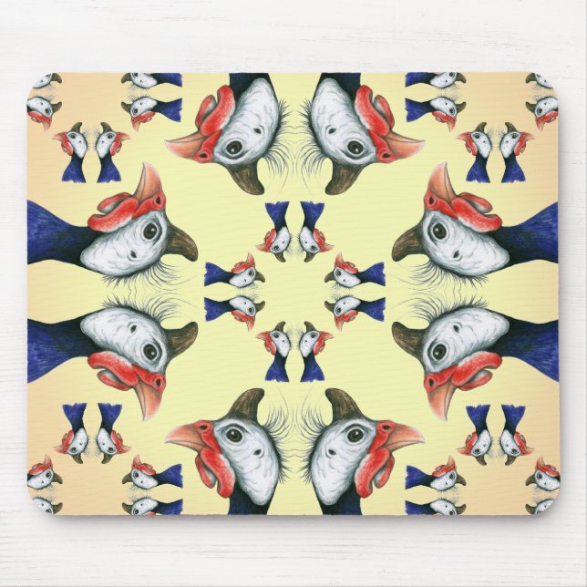 Guineas Everywhere! Mouse Mat (Front)
