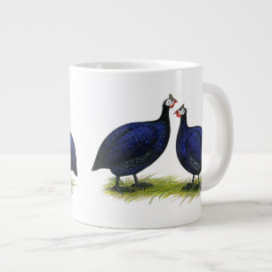 Guineas Royal Purple Pair Large Coffee Mug