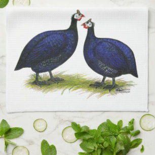 Guineas Royal Purple Pair Tea Towel