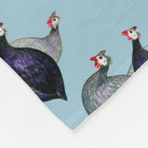 Guineas Three Fleece Blanket