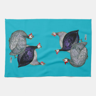 Guineas Three Tea Towel
