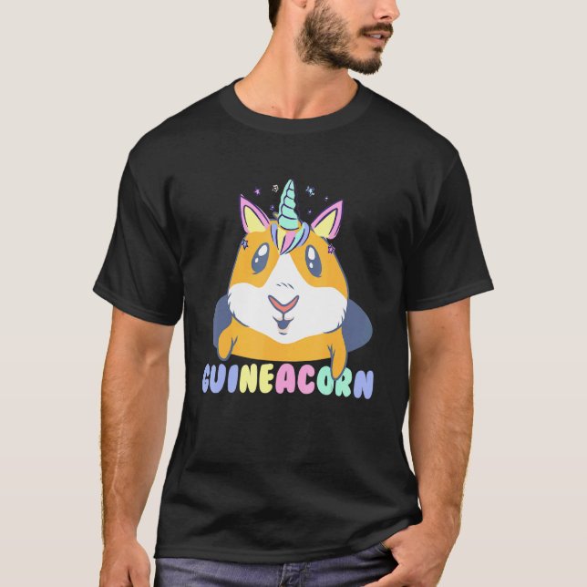 Guinicorn Guinea Pig Pet Owners T-Shirt (Front)