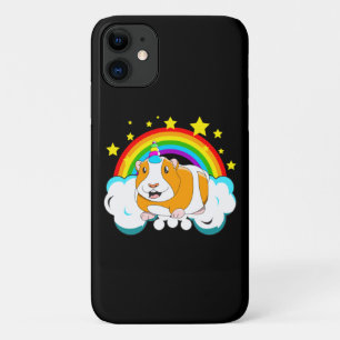 Guinicorn Guinea Pig Unicorn Rainbow iPhone 11 Case