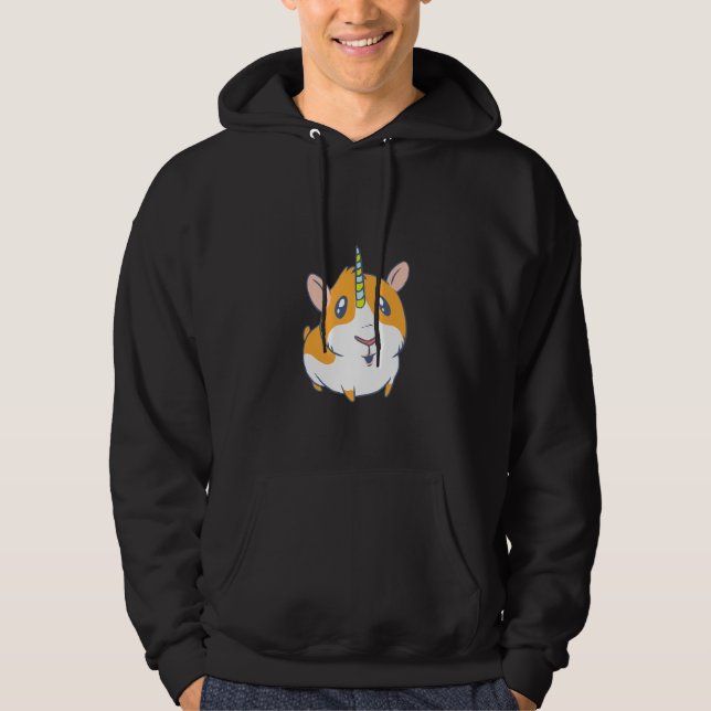 Guinicorn Unicorn Guinea Pigs Mom Animal  Rodent 2 Hoodie (Front)