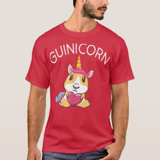 Guinicorn Unicorn Magical Cute Guinea Pig 2595  T-Shirt