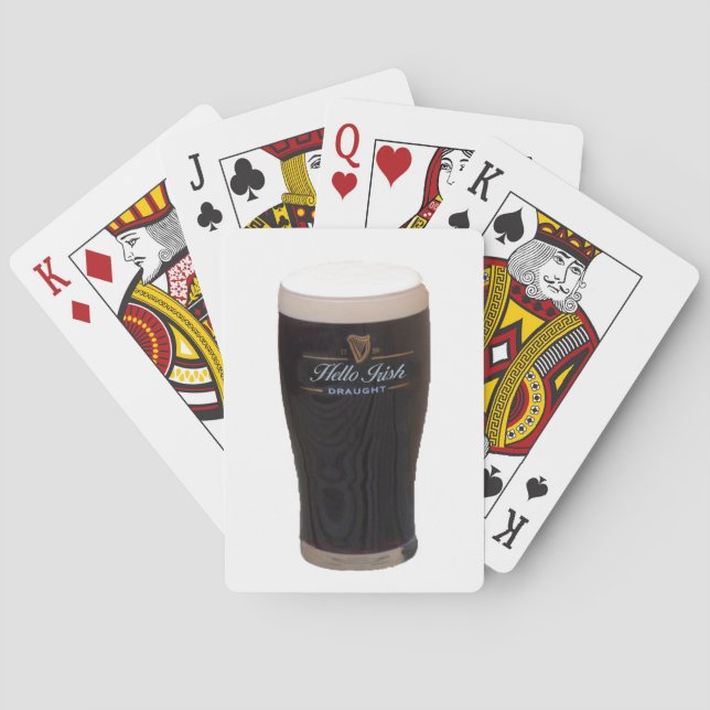 Guinness Pint playing cards (Back)