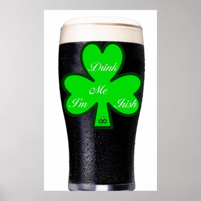 Guinness pint Poster (Front)