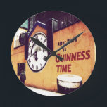 Guinness Time Pocket Watch Round Clock<br><div class="desc">After work is Guinness time :)!</div>