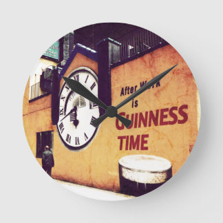 Guinness Time Pocket Watch Round Clock