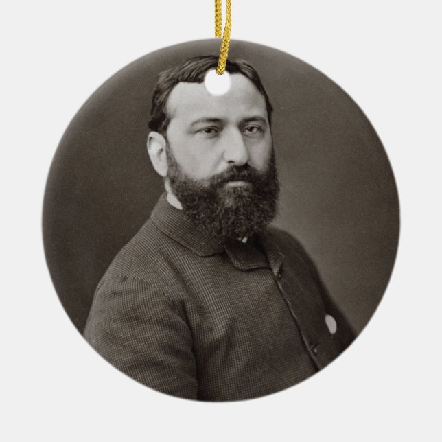 Guiseppe de Nittis (1846-84), from 'Galerie Contem Ceramic Tree Decoration (Front)