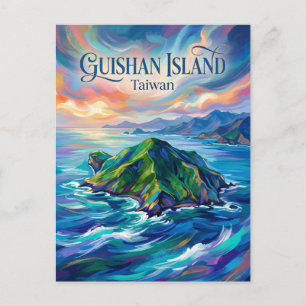 Guishan Island Taiwan Postcard