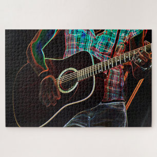 Guitar 1 20x30 1014pc jpcn jigsaw puzzle