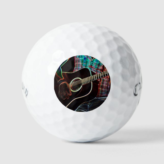 Guitar 1 css gbcnm golf balls (Front)
