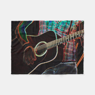 Guitar 1 fba fleece blanket