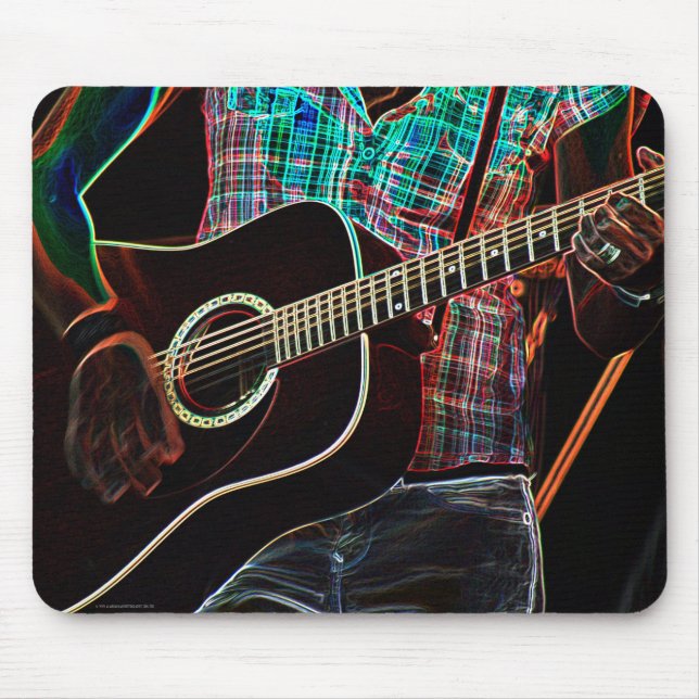 Guitar 1 mp arc5 mouse mat (Front)