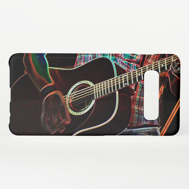 Guitar 1 sgcna samsung galaxy case (Back Horizontal)