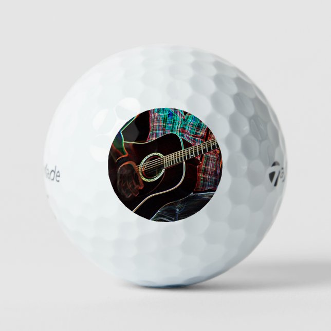 Guitar 1 tmtp5 gbcna golf balls (Front)