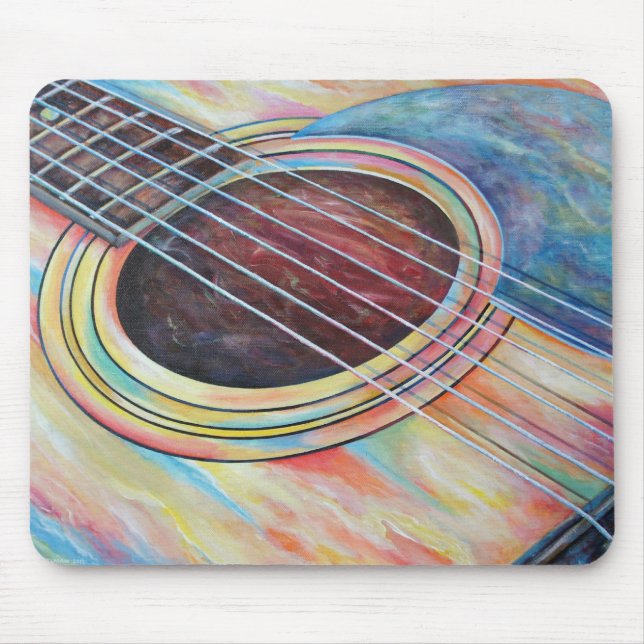 Guitar 2 mouse mat (Front)