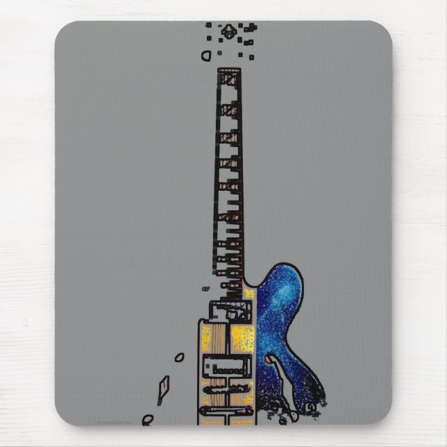 Guitar 4 mpcnm mouse mat (Front)