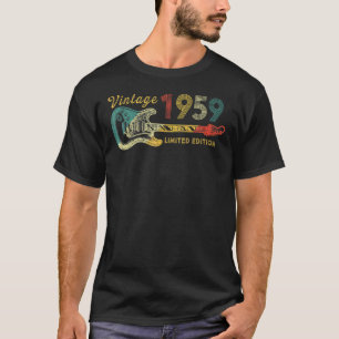Guitar 63 Year Old Vintage 1959 1 T-Shirt