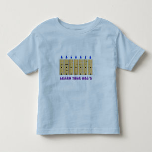 Guitar ABC's Toddler T-Shirt