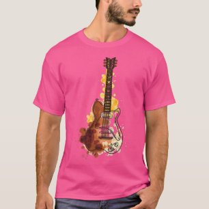 Guitar Acoustic Guitarist Music Guitar Lover Retro T-Shirt