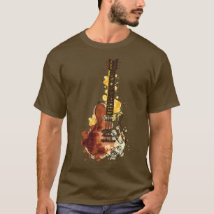 Guitar Acoustic Guitarist Music Guitar Lover Retro T-Shirt