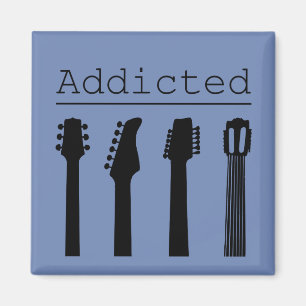 Guitar addicted magnet